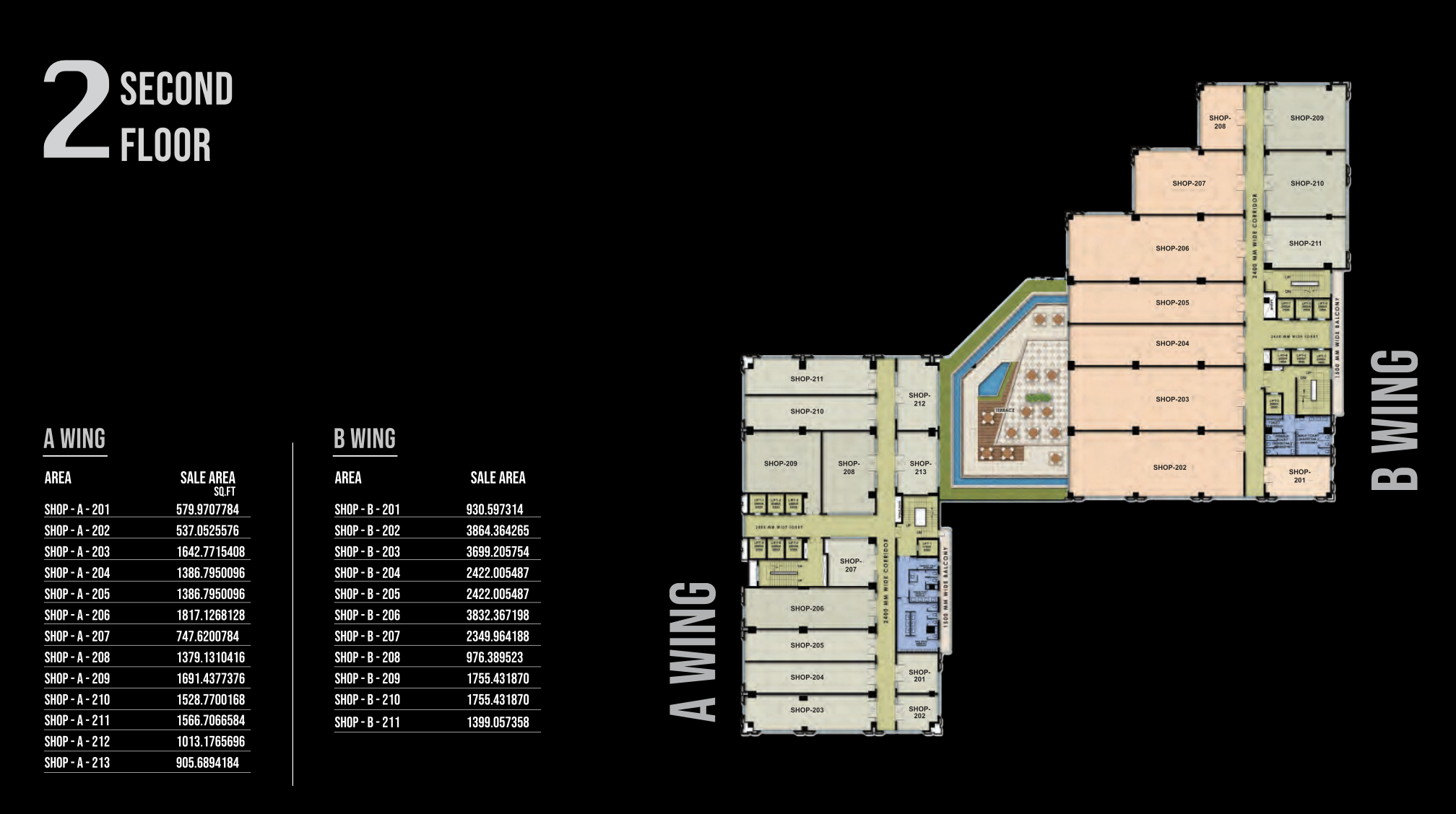 SUMMIT TWIN TOWER Floor plan